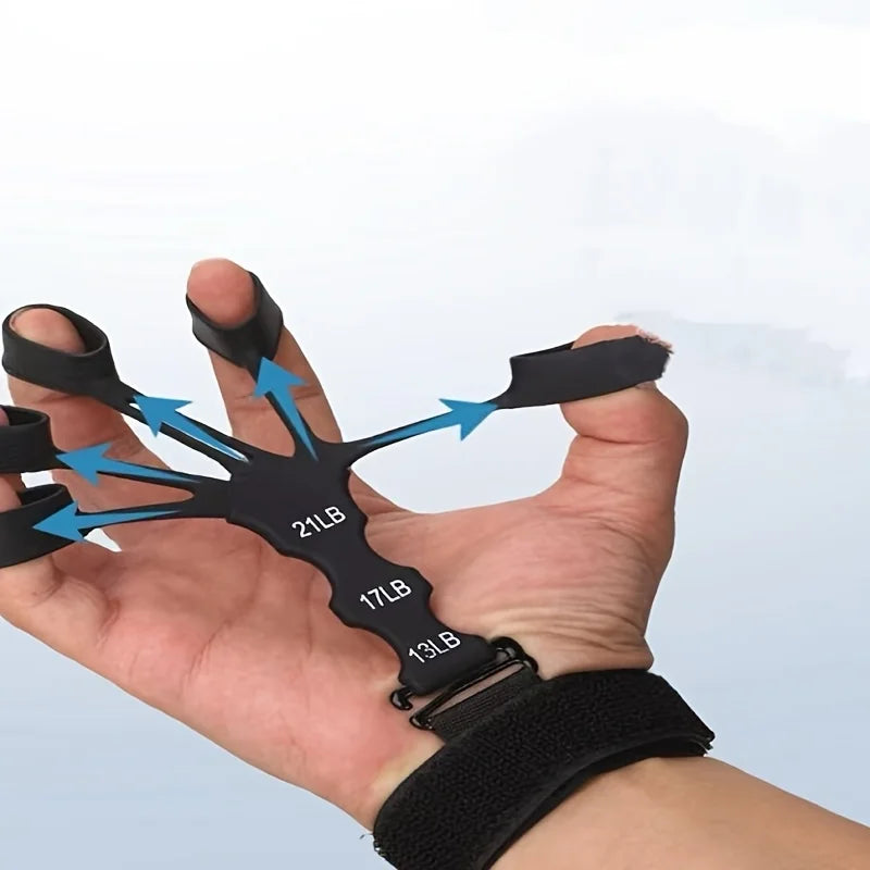 Hand- und Fingertrainer, Verstellbarer Griffstärker für Sportler, Musiker, Postoperative Rehabilitation & Kraftaufbau