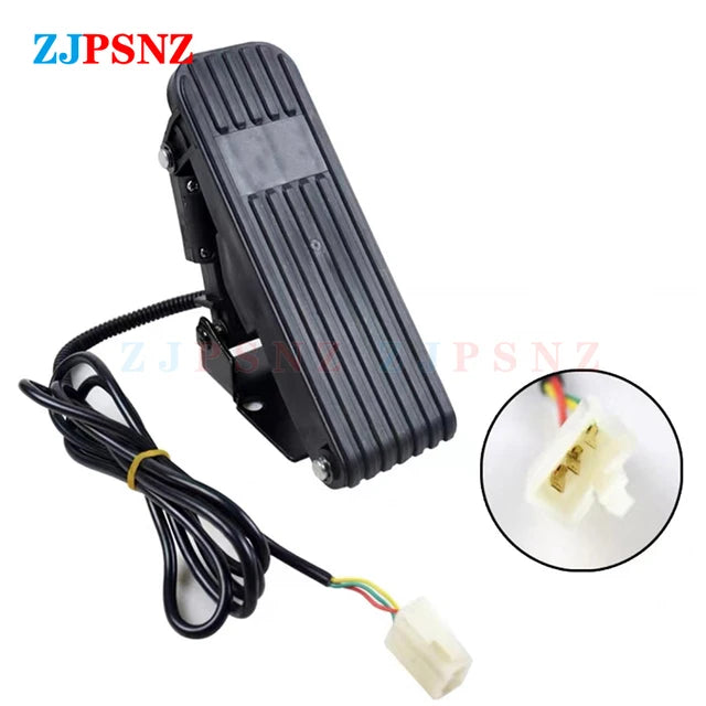 Foot Pedal 2Pin 3Pin Electric Bike Scooter Throttle E-bike Electric Tricycle Accelerator Pedal Speed Control Motorcycle Throttle