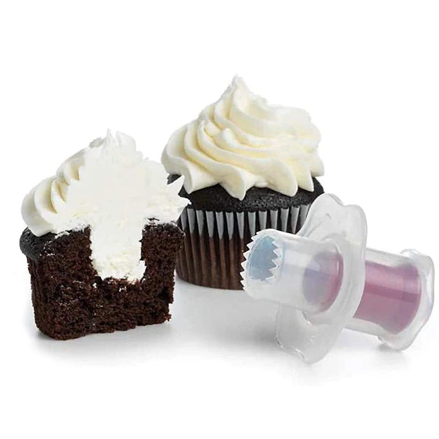 Kitchen Cake Decorating Tools, Cupcake, Muffin, Corer, Plunger Cutter, Pasty Divider Mold, Baking Accessories