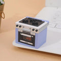 1 Set Dollhouse Miniature Simulation Kitchen Utensils Gas Stove Model Kitchen Accessories For Doll House Decor Pretend Play Toys