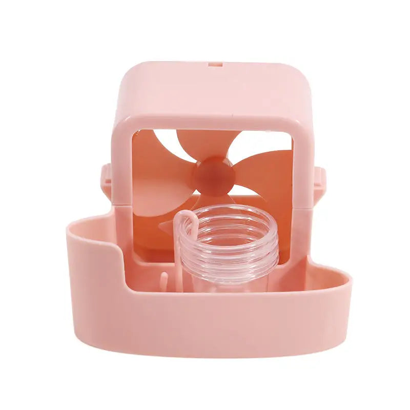Electric Fan Cooling Storage Box Hanging Fan Cooling Tool With 4 Cup Household Cooling Box Fan Cooler Refrigeration Accessories