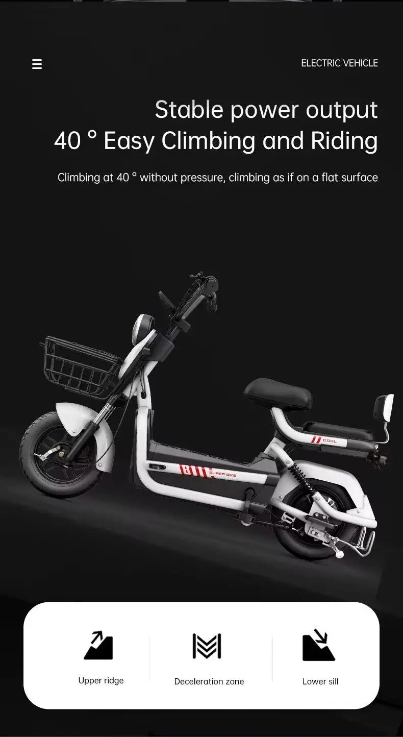 Wholesale Custom Fat Tire Electric Bike 48V Lithium Battery Long Range E-Bike Bicycle