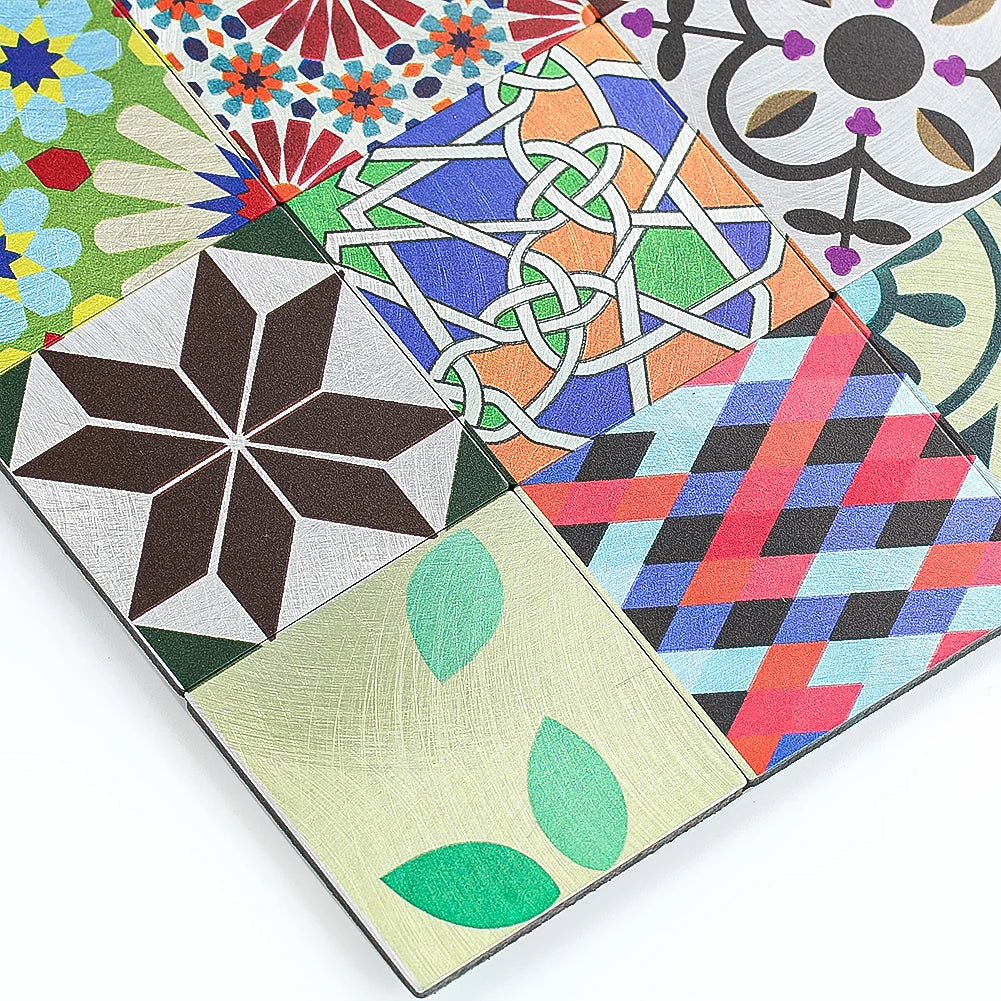 Islamic Self-adhesive Mosaic Wall Stickers DIY Aesthetic Room Decor Bathroom Accessories  Living Room Decoration Crafts Supplies