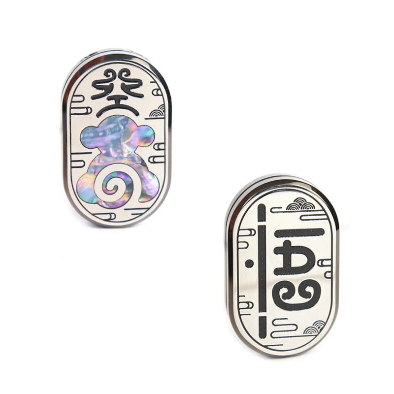 ZSTB Wu Kong Mechanic Fidget Slider  Autism Metal EDC Fidget Toys Office Desk Toys Anxiety Stress Relief Toys Adult Gift
