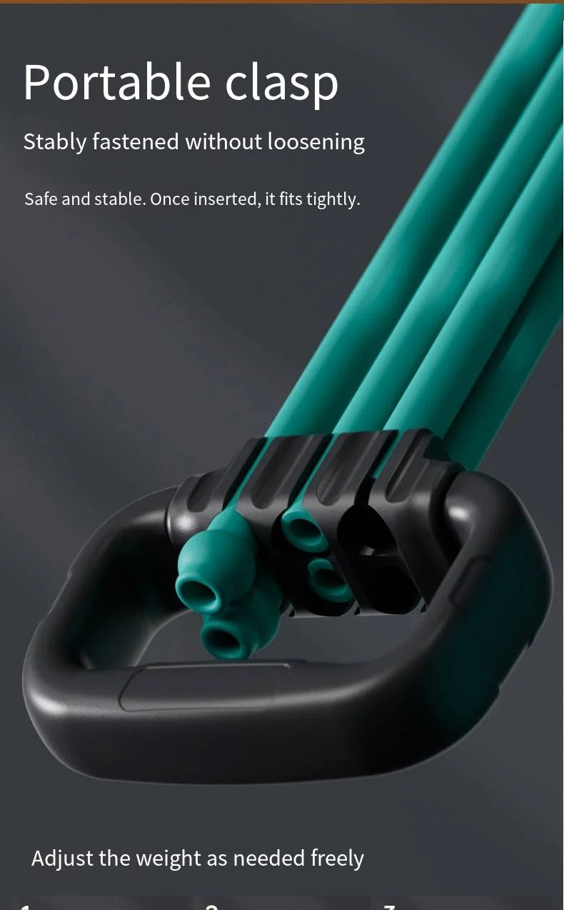 Adjustable Shoulder, Back, and Chest Muscle Trainer with Multi Functional Fitness High Elasticity Arm Stretching Elastic Rope