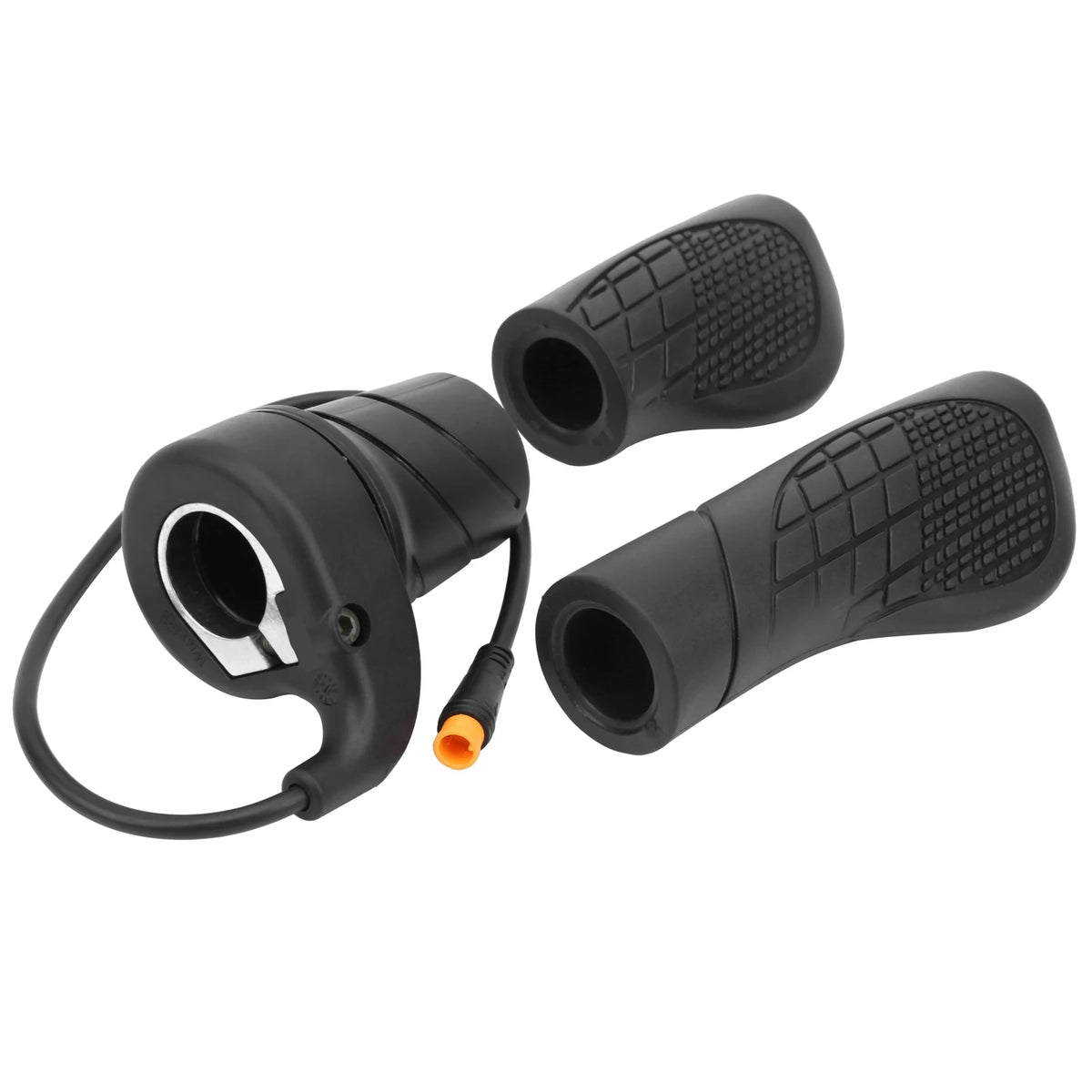 Electric Bike Half Twist Throttle Right Handle Throttle E-Bike Half Waterproof Connector for Electric Scooter Part