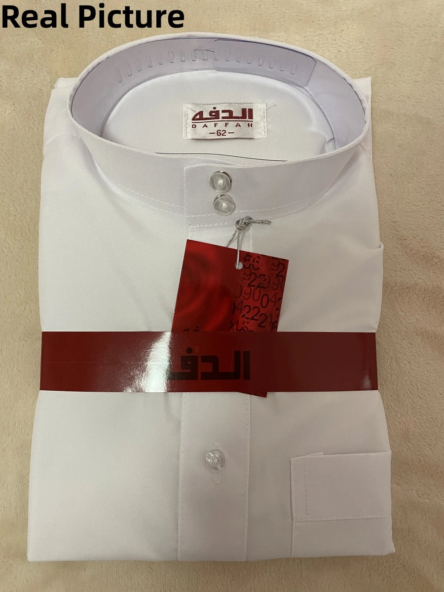 Islamische Kleidung Männer Länge Langarm Lose Muslimische Männer Saudi-Arabien Pakistan Kurta Muslimische Kostüme Muslimischen Kleid Kaftan Thobe