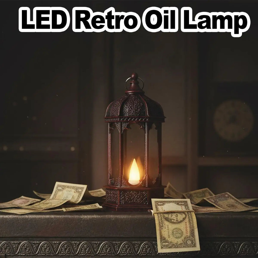 Battery Powered Led Candle Lantern For Decoration Operated Lanterns Hanging Indoor Portable Table Light With Night Mini Handheld