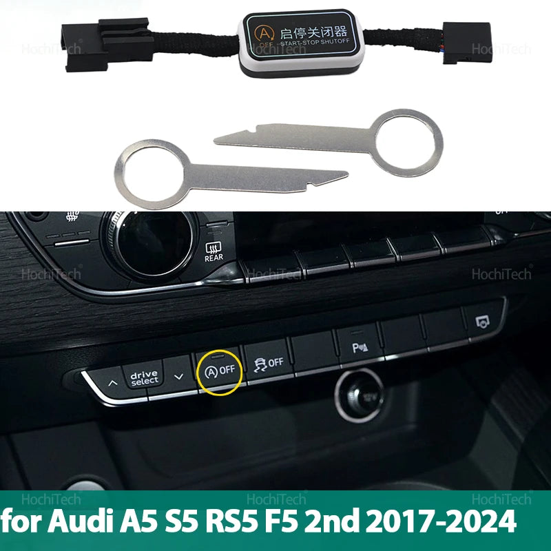 Auto Automatischer Start und Stop Engine Off Device Control Sensor Auto Stop Canceller für Audi A5 S5 RS5 F5 2nd 2017-2024