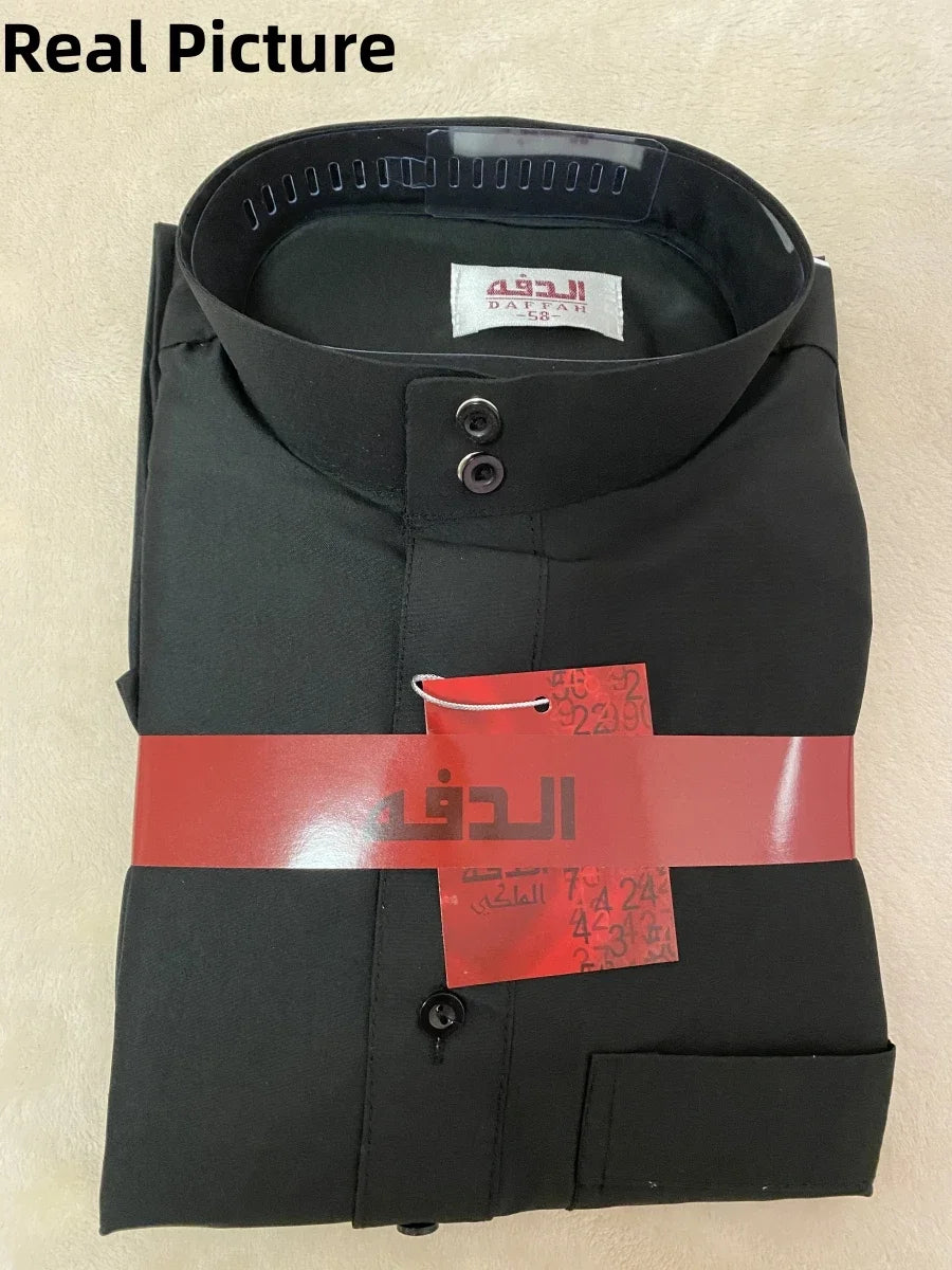 Islamische Kleidung Männer Länge Langarm Lose Muslimische Männer Saudi-Arabien Pakistan Kurta Muslimische Kostüme Muslimischen Kleid Kaftan Thobe