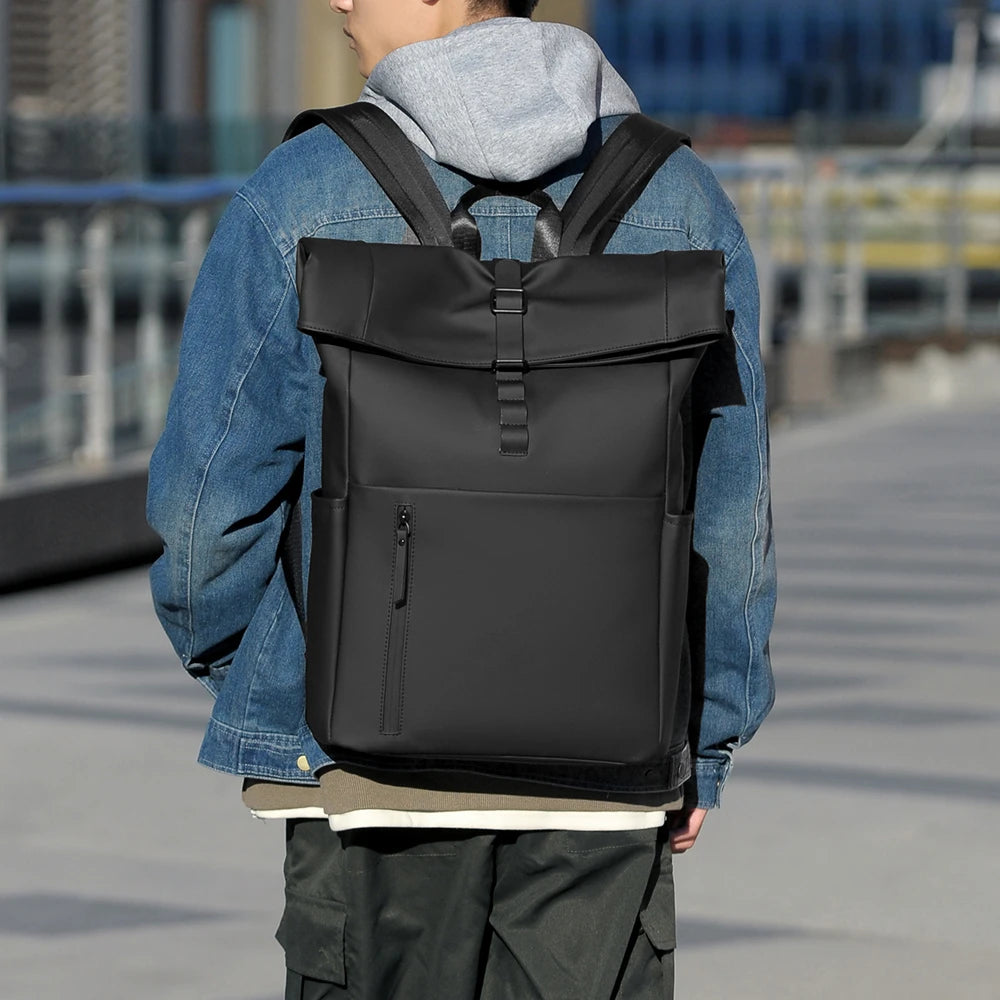 Oxford Erweiterbare Herrenrucksäcke, wasserdichter Sport-Reiserucksack für Herren, 15,6 Zoll Laptoptasche, Luxustaschen, Mochilas Para Hombre