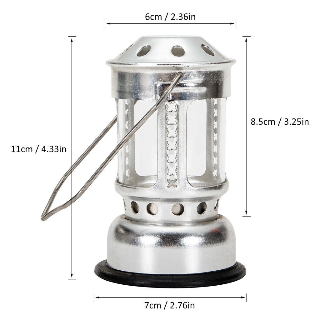 Portable Candle Lantern Night Fishing Hanging Outdoor Camping Aluminium Alloy Candle Lamp outdoor candle lantern candle lantern