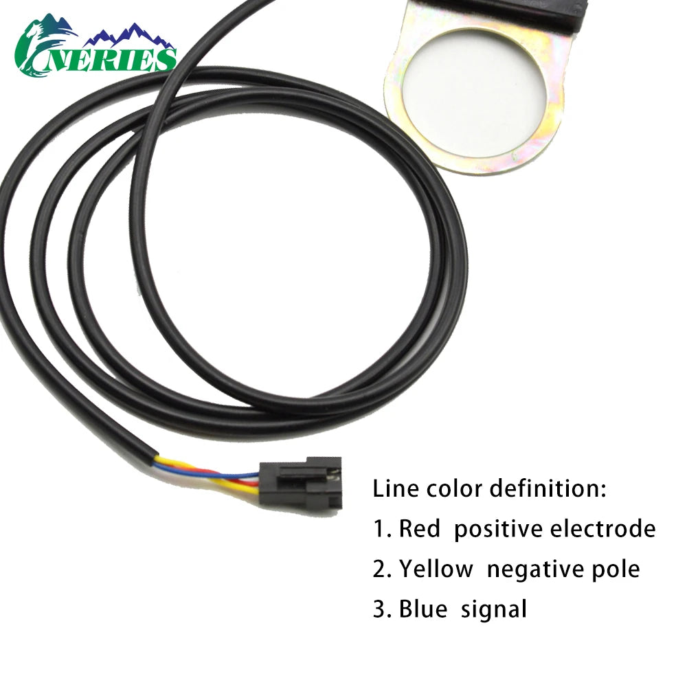 2026 - Electric Bicycle PAS System Sensor 5/8/12 Magnet Booster 110cm Line Length E-bike Parts Cycling Accessories