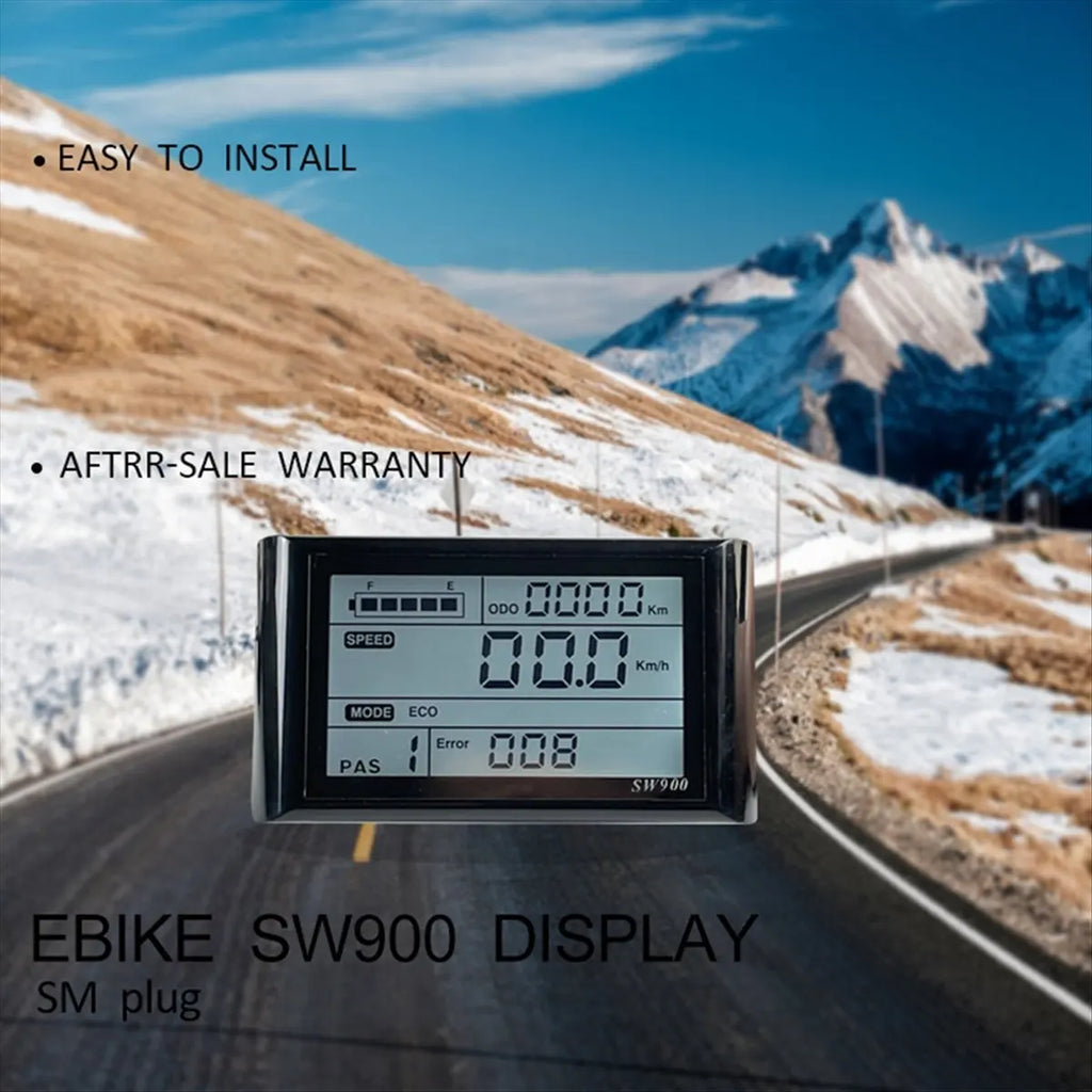 *AIMA E-Bike 40A Three Mode Sine Wave Brushless Controller with SW900 LCD Display for 1500W 2000W Ebike Accessories