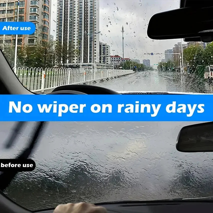 Auto-Glas-Anti-Regen-Spray, wasserabweisende Beschichtung, wasserdichter, regenfester, beschlagfreier Glasreiniger, Auto-Windschutzscheiben-Reiniger