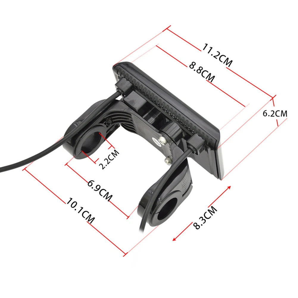 1 Set 5 Pin / 6 Pin E-bike Electric Bicycle E-Scooter LCD Display Color Screen Intelligent Instrument Durable And Practical