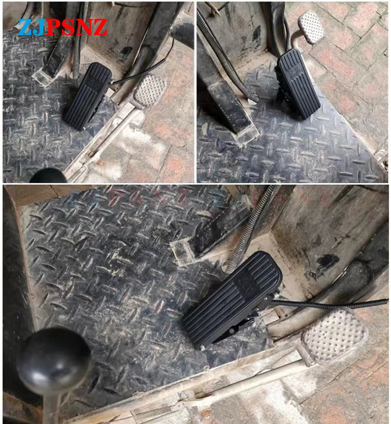 Foot Pedal 2Pin 3Pin Electric Bike Scooter Throttle E-bike Electric Tricycle Accelerator Pedal Speed Control Motorcycle Throttle