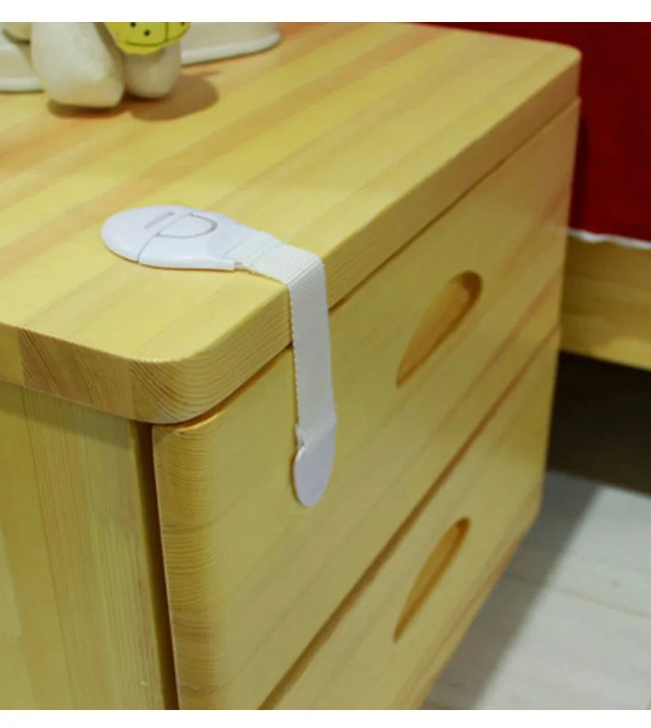 1/5/10PCS Multifunctional Baby Bag Lock Children's Cabinet Locks Punch-free Childproof Drawer Lock Anti-pinch Baby Equipment