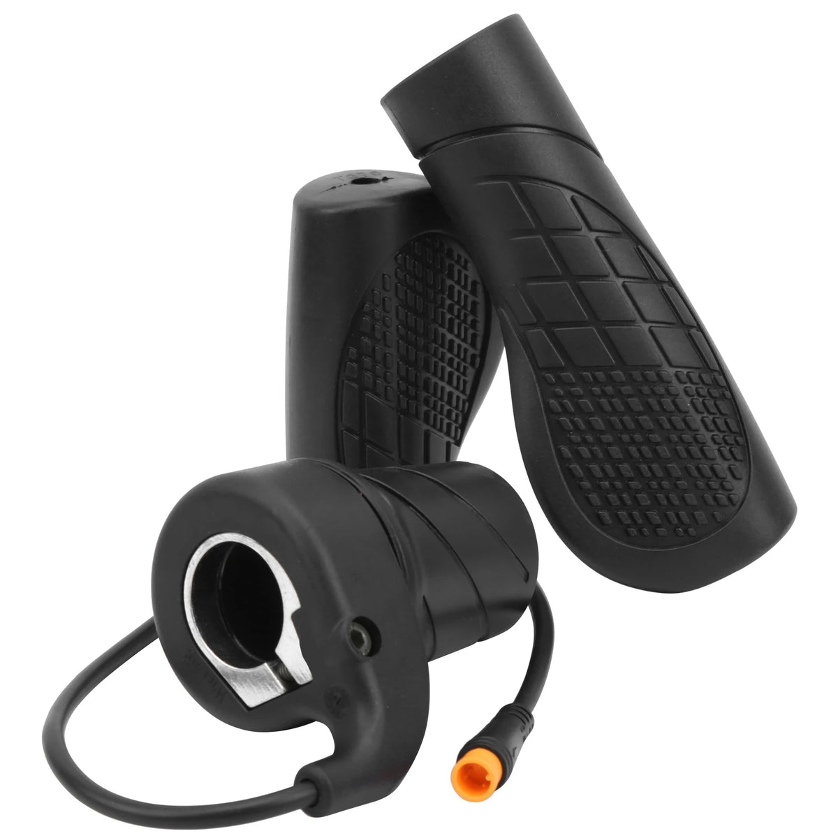 Electric Bike Half Twist Throttle Right Handle Throttle E-Bike Half Waterproof Connector for Electric Scooter Part