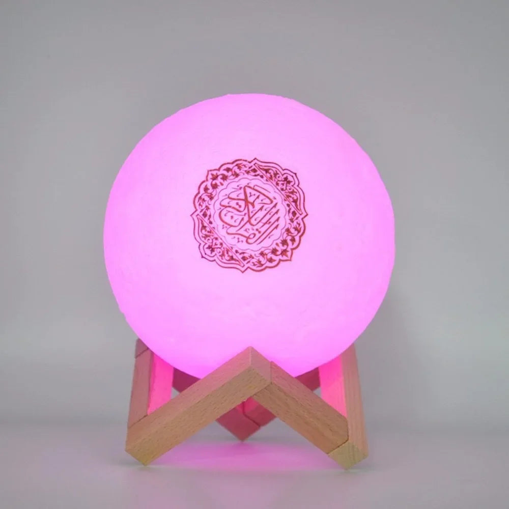 Koran Azan Islamischer Muslimischer Koran Arabischer Ramadan Kabelloser Bluetooth-Lautsprecher Tragbare Helle Nachtlampe Heilige Lampe Arabischer Islam Sound