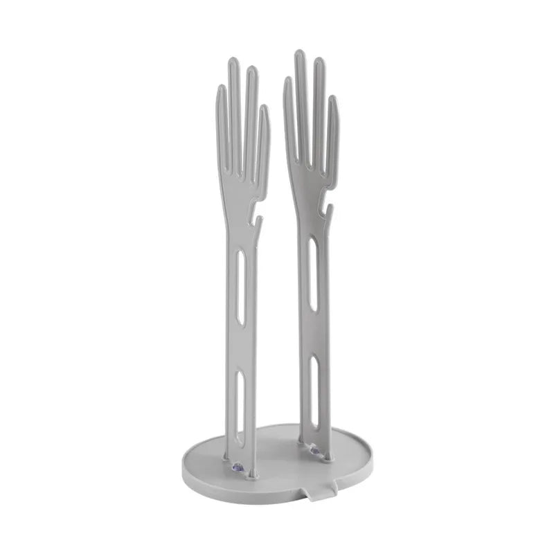 1PC Kitchen Glove Stand Holder Rubber Glover Dryer Rack Towel Holder Drain Countertop Storage Rack Kitchen Sink Accessories Tool