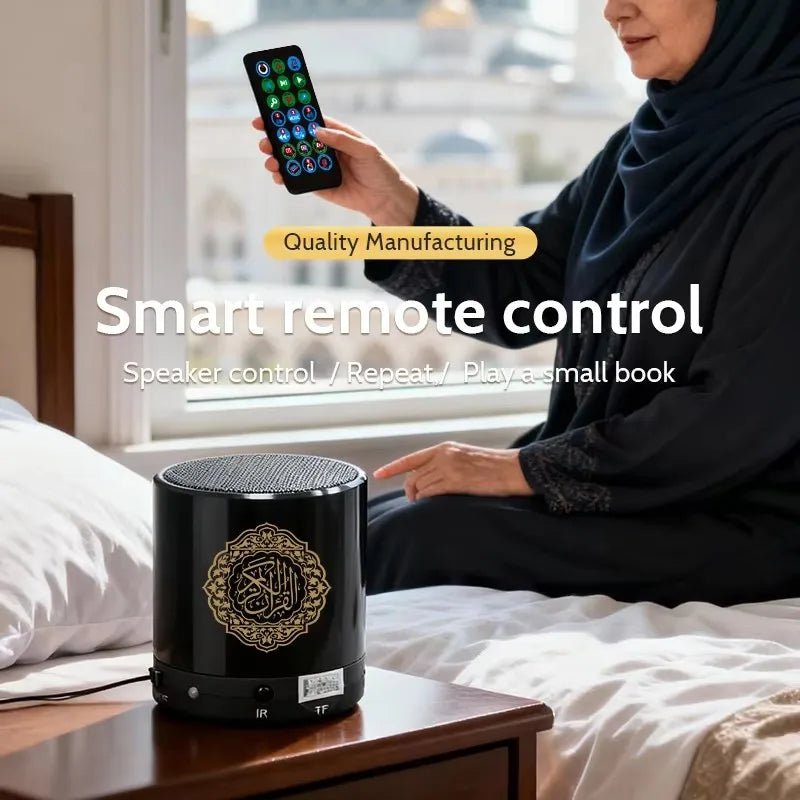 Islamic Arab Quran Mini Bluetooth Wireless Speaker Portable Muslim Azan Holy Ramadan FM Radio Music Sound Box Islam Koran Arabic