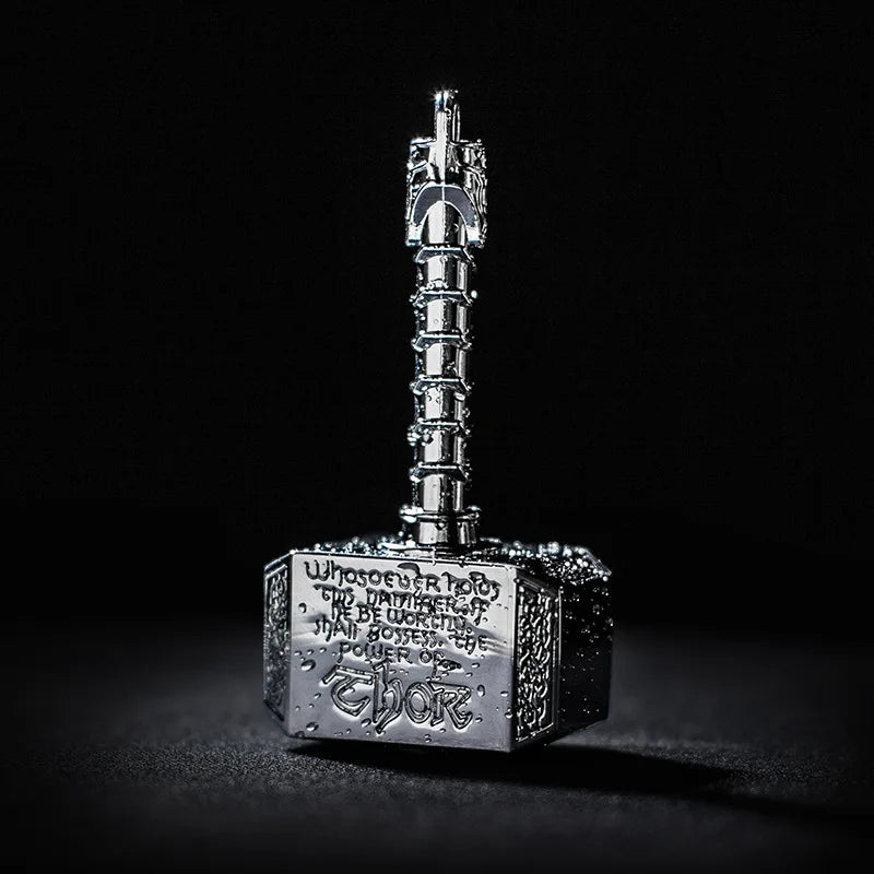 Alloy Fingertip Gyro Spinner Fidget Toys for Adult, Anti Stress Relief Toys, Finger Gyroscope, Anti-Anxiety Metal Hammer Toy