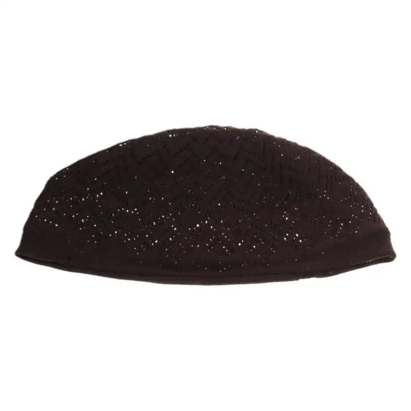 39BD Islamic Prayer Hat for Men Crochet Net EID Ramadan Hijabs Caps 5Pieces