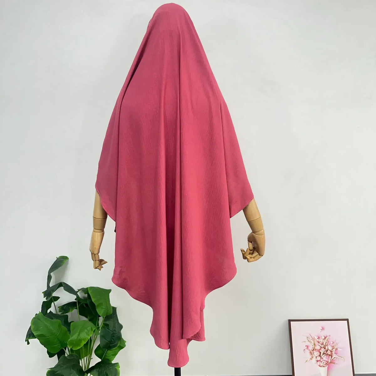Eid Muslim Khimar Women Hijab Islamic Dubai Scarves Turban Arab Headdress Ramadan Morocco 2025 Praying Long Hijabs Headscarf
