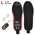 Remote Control Rechargeable Heating Insoles 2100Mah Winter Warm Foot Warmer Can Cut Shoes Pad for Camping Skiing Outdoor