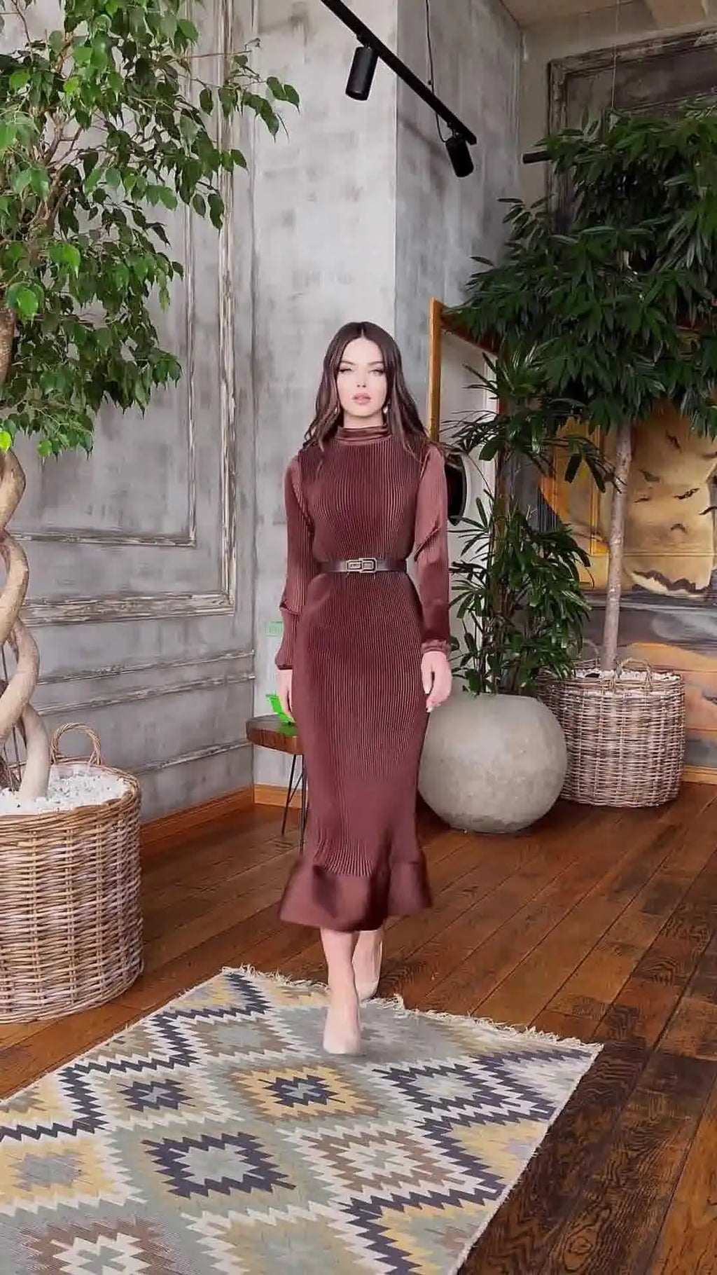 Eid Muslim Dress for Women Fashion Elegant Pleated Long Dresses Morocco Party Abayas Ramadan Belted Vestidos Islamic Arab Robe