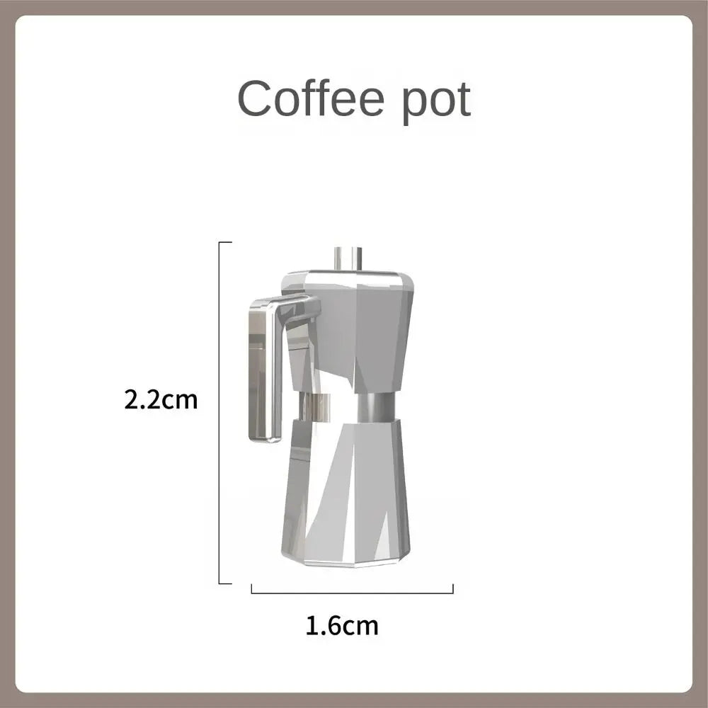 1:12 Dollhouse Miniature Furniture Accessories ABS Sofa Floor Lamp Shelf Kettle Doll House Bedroom Kitchen Furniture Model
