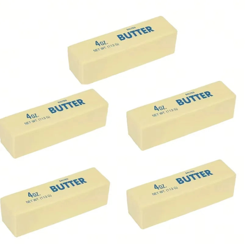 1/2/3/5 Pieces of Soft and Squeezable Butter Sticks Hand Squeezed Adult Fidget Toy Gifts to Relieve Anxiety and Stress for Adult