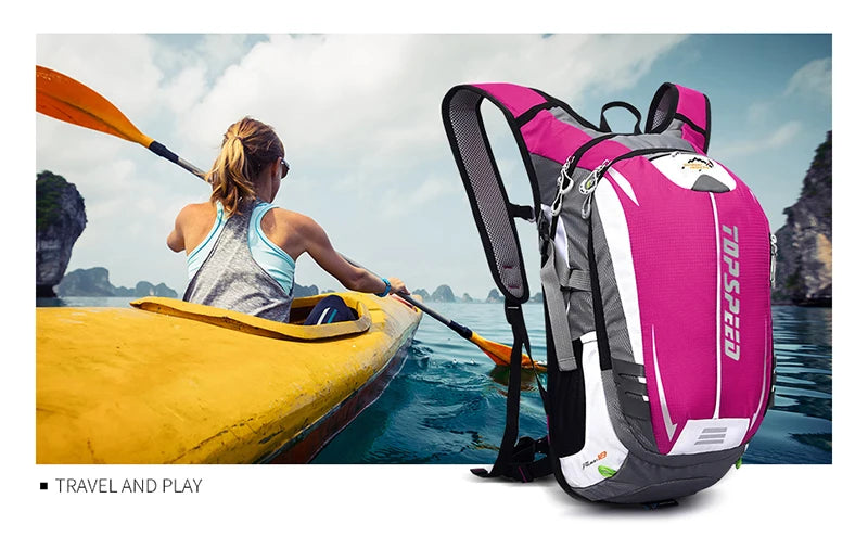 18L Ultralight Outdoor Sports Backpack For Climbing Hiking Running Cycling Rucksack  Waterproof Hydration Trail Running Backpack