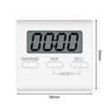 Digital Kitchen Timer Cooking Timer LCD Digital Manual Countdown Timer Mechanical Digital Kitchen Timer Magnetic Kitchen Gadget