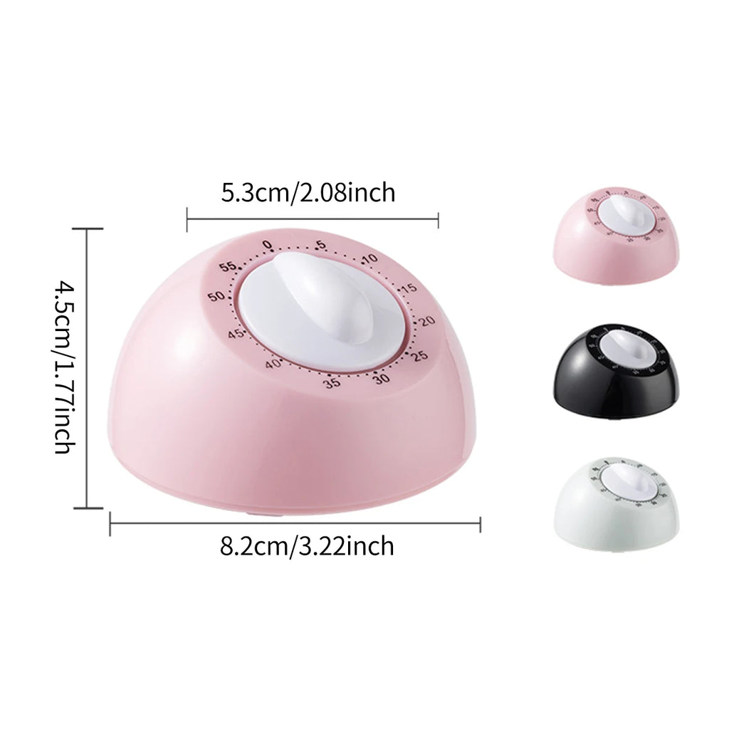 Kitchen timer mechanical reminder time management alarm self-discipline tool timer household clock countdown