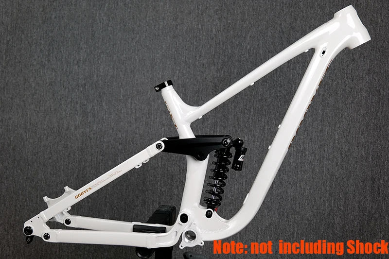 Bicycle Soft Tail Frame, Trunnion，Full Suspension, 29/27.5ER Boost, 148mm,Aluminium,  Travel 175mm 4 Links,MTB, AM DH Cycling