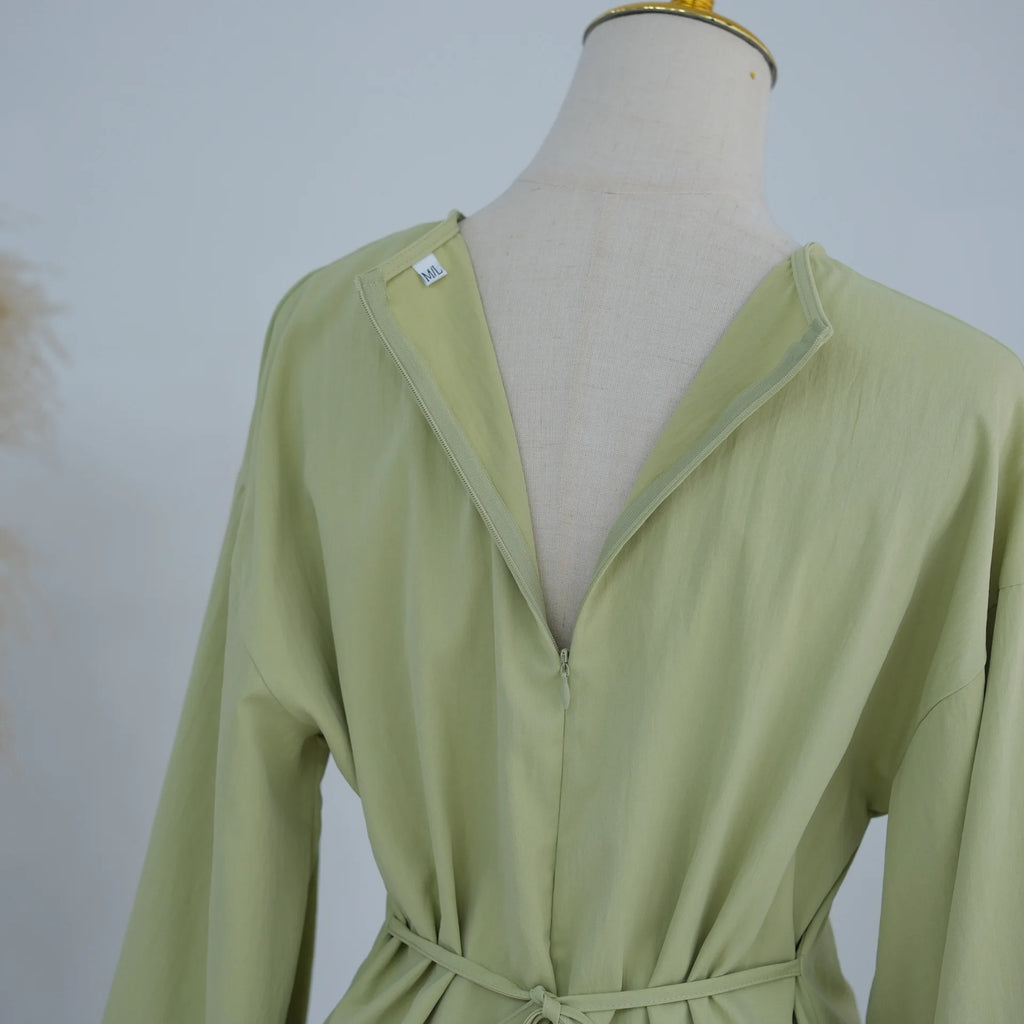 Elegant Muslim Women 2 Piece Abaya Set Ramadan Modest Summer Daily Turkey Top and Skirt Suit Islamic Casual Outfit for Eid