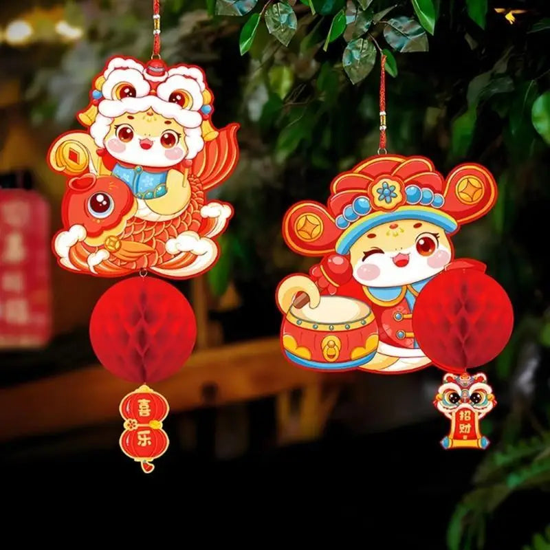 G6KF Mutifunctional Plastic Lanterns Pendant for Outdoor and Indoor Party Hanging Lanterns For Bright Festival Decors