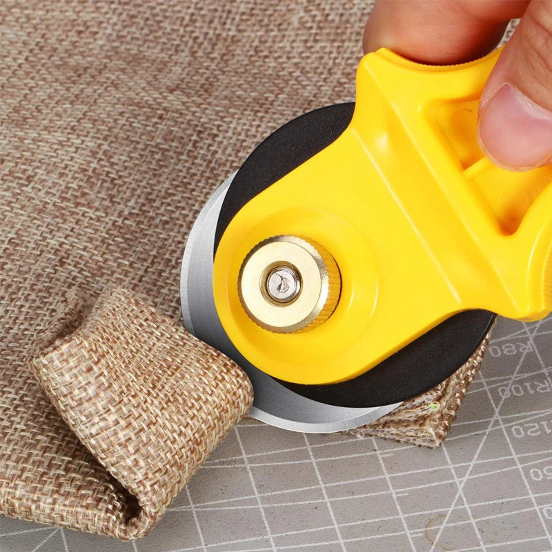 28/45mm Rotary Fabric Cutter For Fabric Card Paper Sewing Quilting Roller Fabric Cut Tailor Scissors Tool Dress Clothes Making
