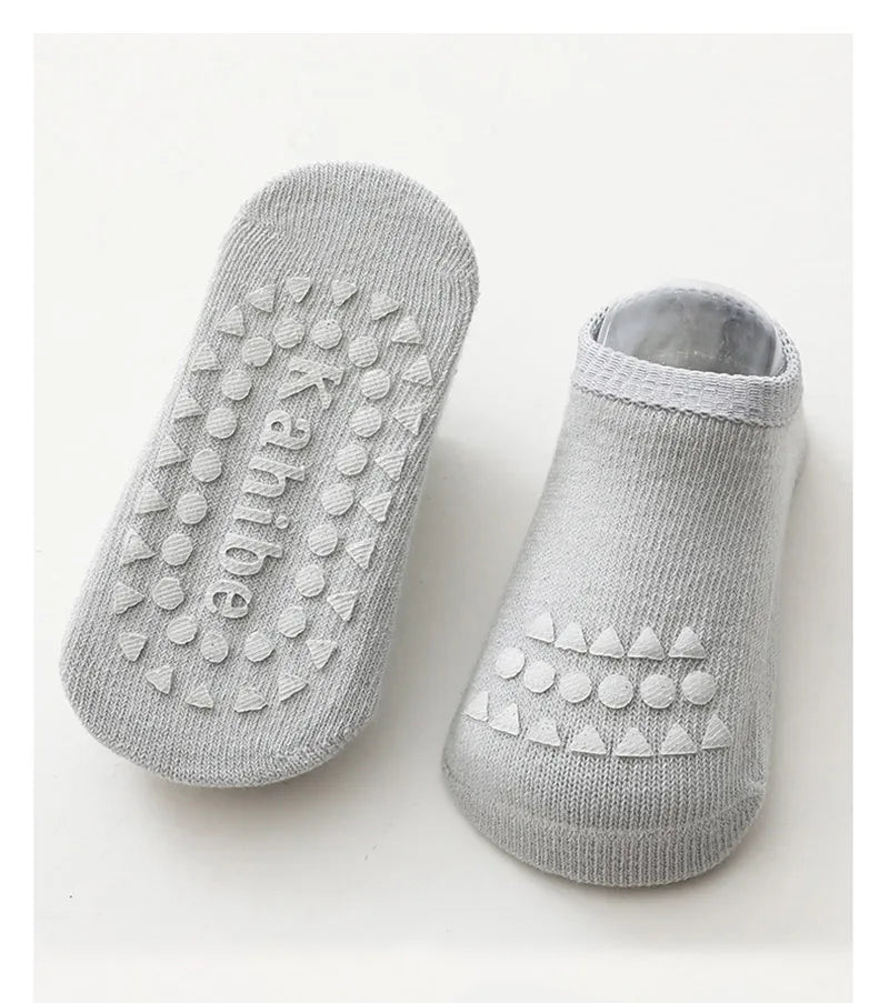 Baby Knee Pads Socks Set Solid Color Anti Slip Socks Kneecap Kid Crawling Safety Floor Socks Knee Protector for Girls Boy