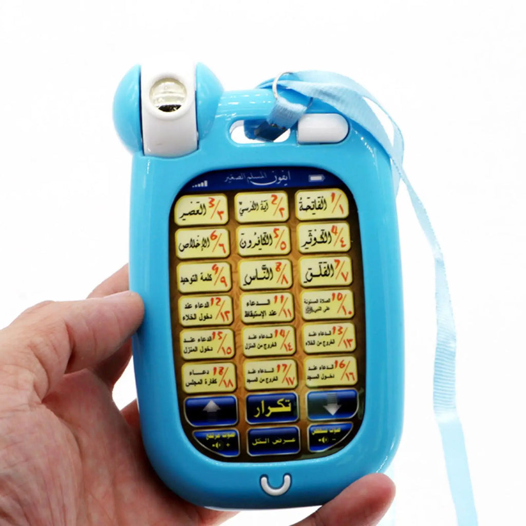 Islamic Phone Toys Children Educational Quran Toddler Flash Arabic Learning Pad Fun Educational Arab Language Gift Abc for Kids