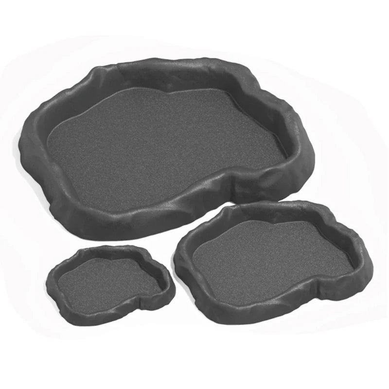 Crawler Pet Feeder Basin Reptiles Amphibians Drinking Feeder Turtle Tortoise Scorpion Lizard Crab Bowl Small Pet Supplies
