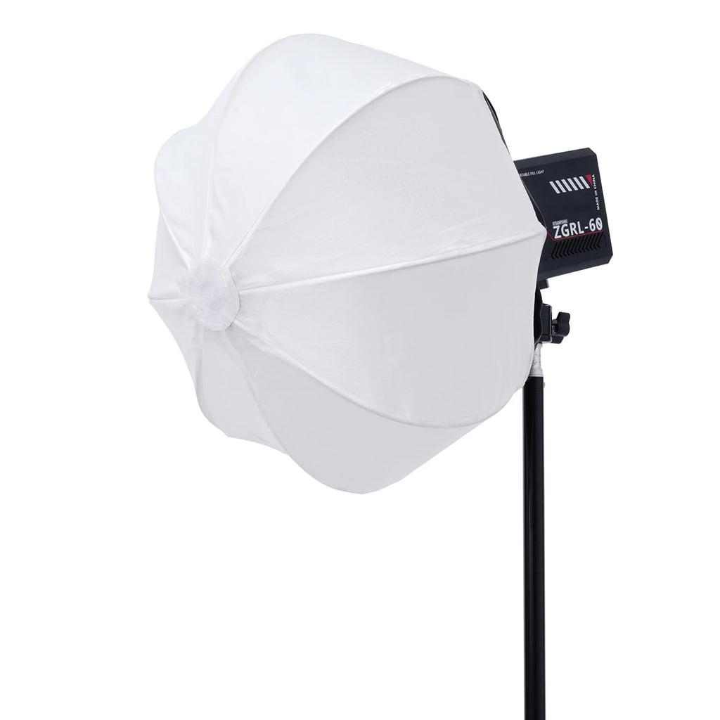 30cm Lantern Softbox with Mini Bowens Mount Quick Release Ball Diffuser Light Modifier for Mini Outdoor COB lamp