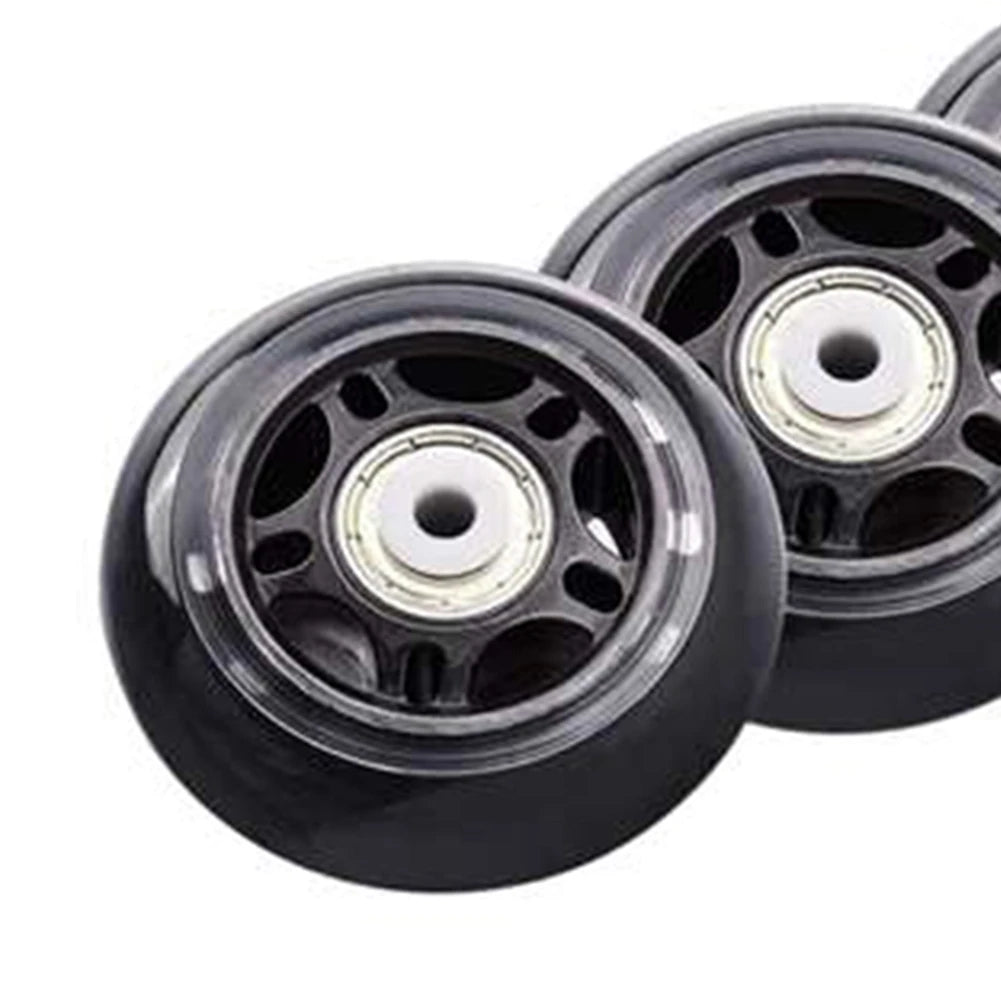 4Pcs Roller Skates Non-Flashing Wheel Skate Wheel 70X24mm Bearing Skate Accessories Non-Slip HOT