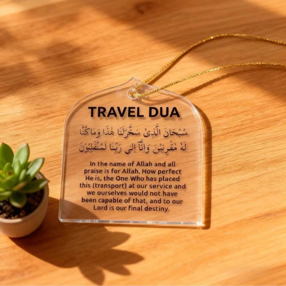 Islamic Travel Prayer Ornaments and Car Pendants: Mihrab Acrylic Hanging Decorations, Eid Al-Fitr Gifts, Ramadan Gifts