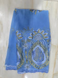 Fashionable Islamic New 2025 Dubai African Chiffon Hijab Pashmina Large Embroidered Shawl for Muslim Women Turban Headscar