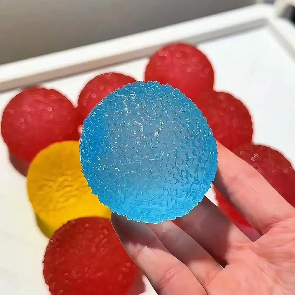 Sensory Squeeze Ball Fidget Toy with Rustling Sound Malleable Stress Relief Toy Anxiety Relief Handmade Creative Gift