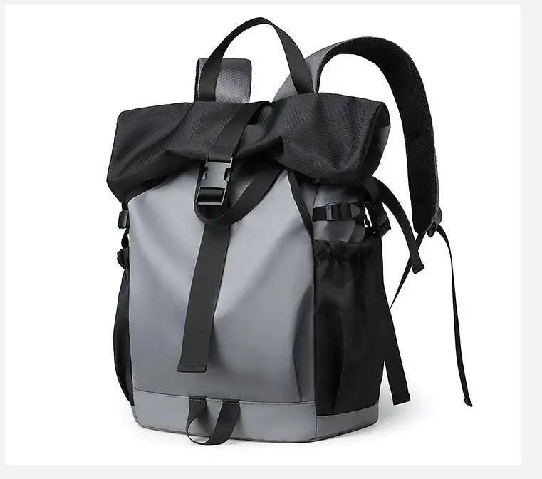 Funktioneller Rucksack für Reisen, Sport, Bergsteigen, Wandern, großes Fassungsvermögen, wasserdicht, leicht, Computer-Schultasche