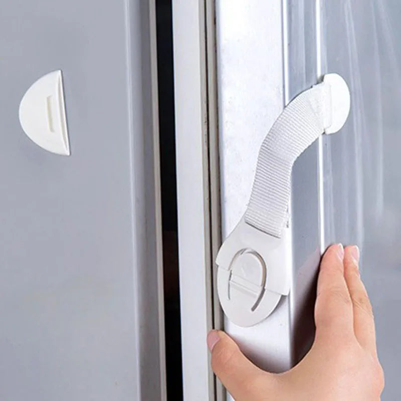 1/5/10PCS Multifunctional Baby Bag Lock Children's Cabinet Locks Punch-free Childproof Drawer Lock Anti-pinch Baby Equipment